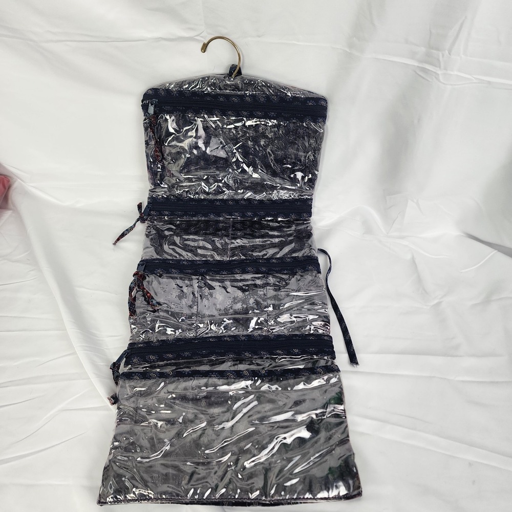 Vera Bradley Foldable Cosmetic Bag‎ Hanging Retired